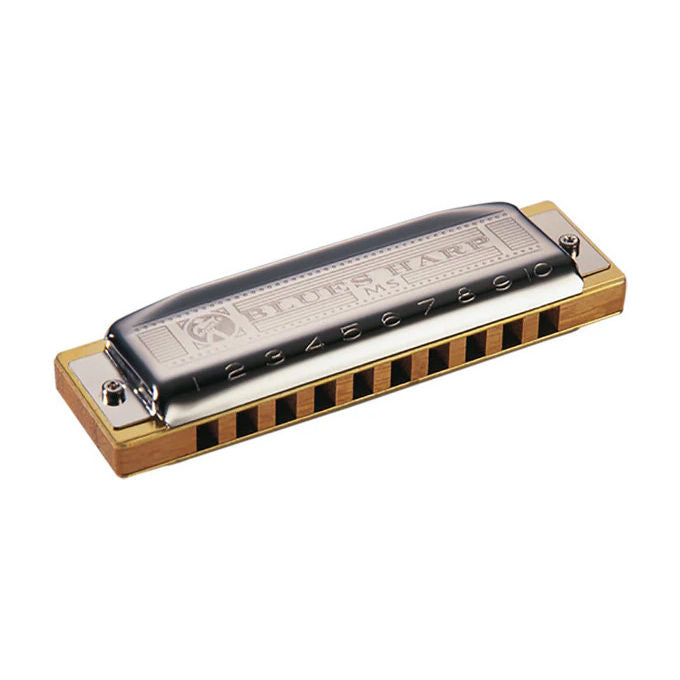 Hohner, Armonica Diatonica Blues Harp, Si Maggiore, 10 Fori, con Custodia