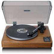 Lenco Giradischi Automatico Bluetooth 5.3 Trasmissione a Cinghia Legno