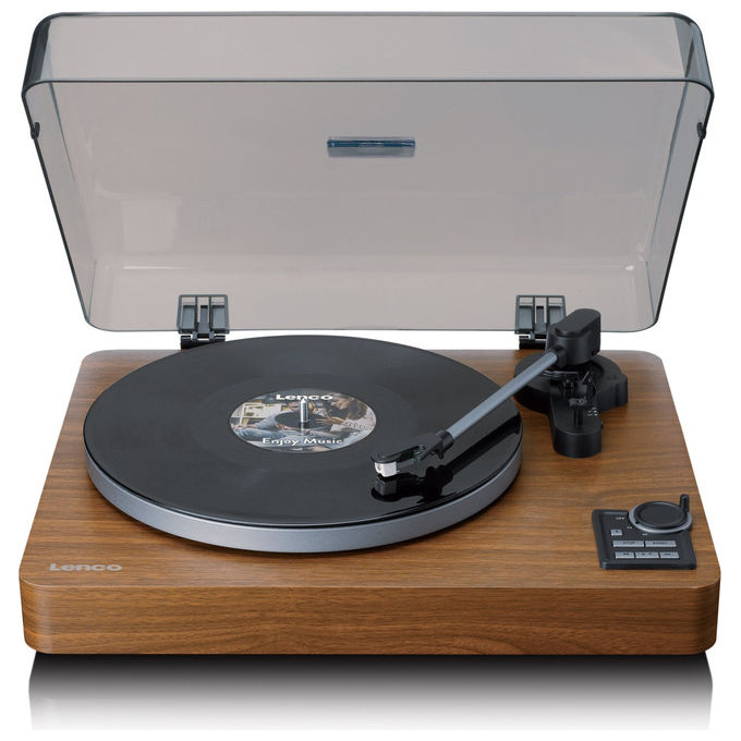 Lenco Giradischi Automatico Bluetooth 5.3 Trasmissione a Cinghia Legno