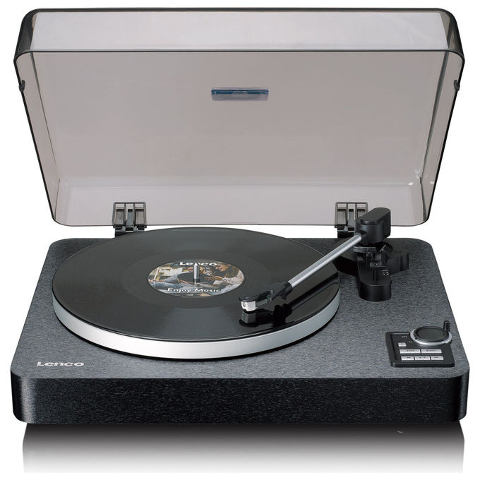 Lenco Giradischi Automatico Bluetooth 5.3 Trasmissione a Cinghia Legno