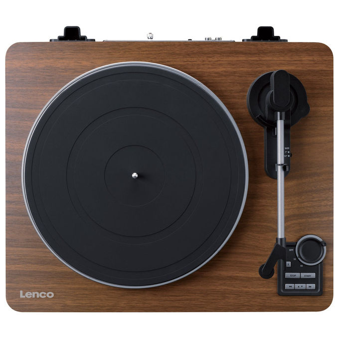 Lenco Giradischi Automatico Bluetooth 5.3 Trasmissione a Cinghia Legno