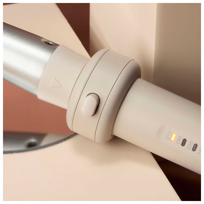 Remington CI41MS5 Trendology Spazzola Arricciacapelli 5 in 1 Ceramica 130-210°C Display LED Spegnimento Automatico colore Beige