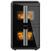 Cecotec A01EU01109325 Cecofry DuoLevel 12000 Window Friggitrice ad aria 12 L 2900 W 2 Cestelli 10 Programmi Touch colore Nero