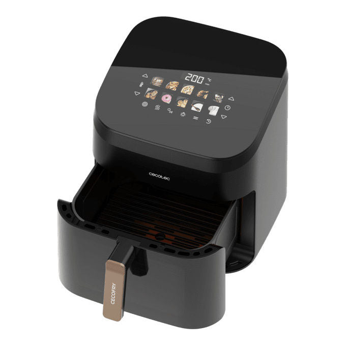 Cecotec CECOFRYandGRILL SMOKIN' 8500 Friggitrice ad aria 8.5 L 2200 W 10 programmi Touch colore Nero Marrone