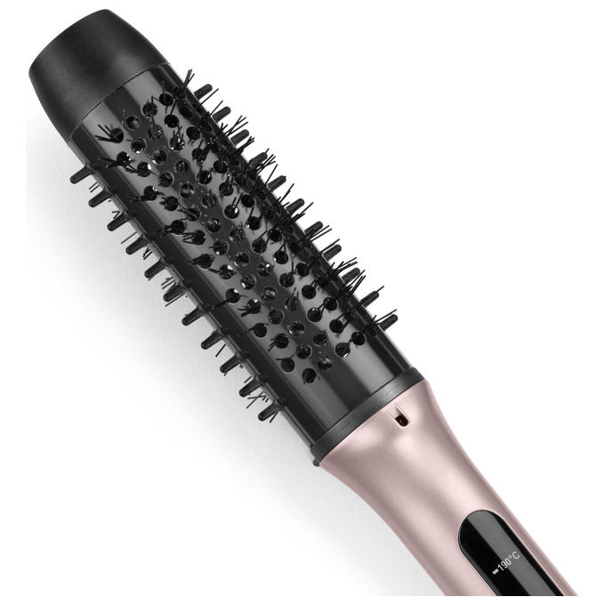 BaByliss HSB200E Volume Boost Spazzola Termica 96W Ionica 4 Temperature 145°C 190°C Cilindro 38mm colore Rosa