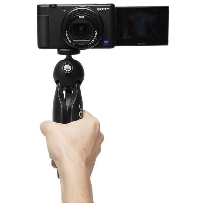 Joby JB01872-BWW HandyPod 2 Mini Treppiede Smartphone Fotocamera d'Azione Testa a Sfera 360° Portata 1 Kg colore Nero