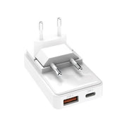 SBS, Caricabatterie Universale, 65W Ricarica Rapida, Bianco
