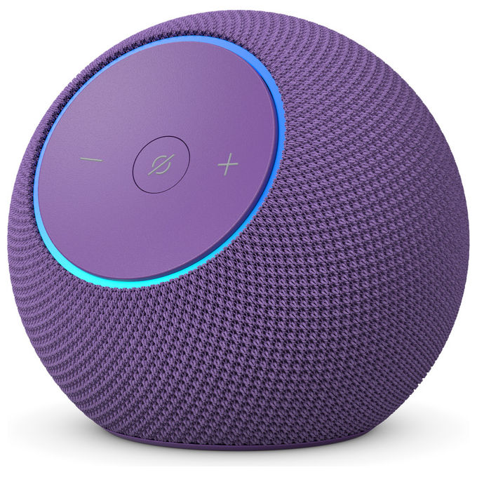 Amazon B0DKLDMHYB Echo Dot Max Altoparlante Smart Alexa Hub Casa Intelligente Wi-Fi 6E Bluetooth 5.3 colore Ametista