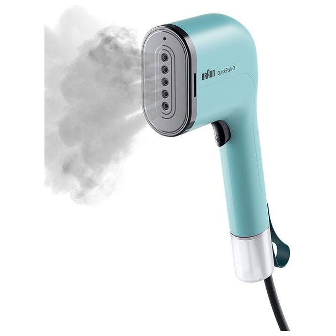 Braun QuickStyle 3 GS3013 Stiratore Verticale Portatile 0.07 L 1100 W Verde Chiaro