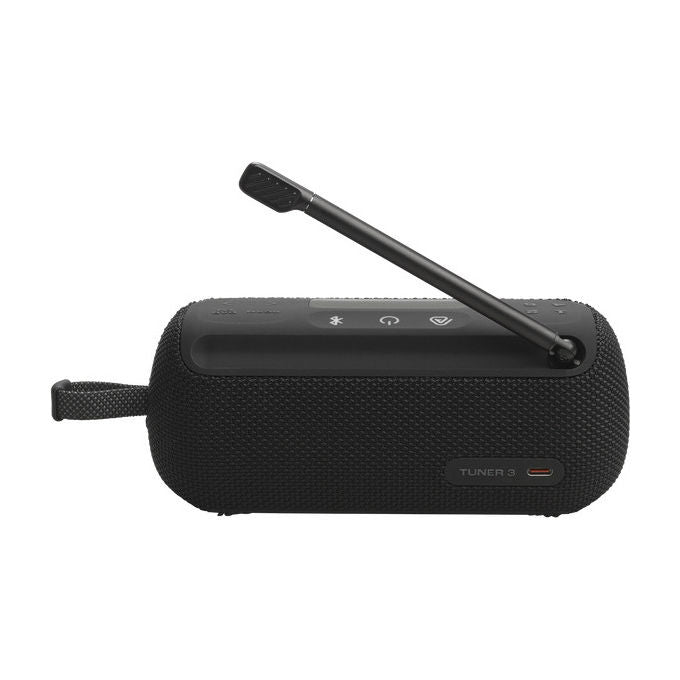 JBL TUNER3BLK TUNER 3 Radio Portatile DAB DAB+ FM Bluetooth 5.3 7 W IP68 Batteria 12 h colore Nero