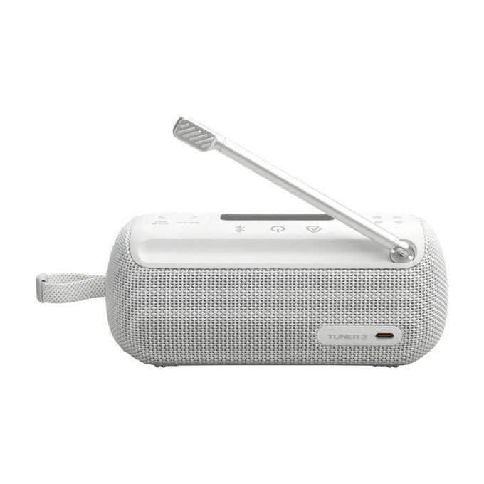 JBL TUNER3WHT TUNER 3 Radio Portatile DAB DAB+ FM Bluetooth 5.3 7W IP68 12h colore Bianco
