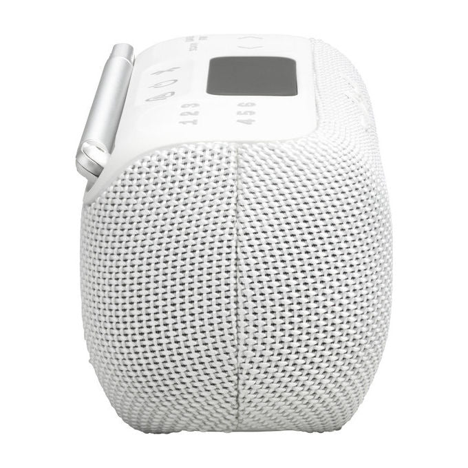 JBL TUNER3WHT TUNER 3 Radio Portatile DAB DAB+ FM Bluetooth 5.3 7W IP68 12h colore Bianco