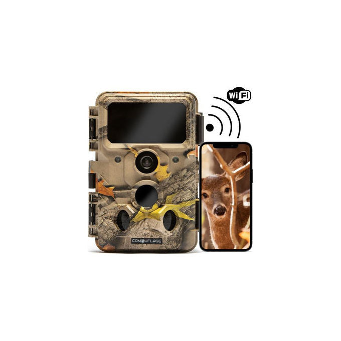 Camouflage, Fotocamera Wildlife EZ45, 24MP, HD, Wi-Fi, Impermeabile