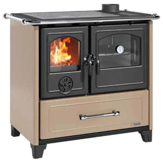 La Nordica, Stufa a Legna Family VST, Caramello, 8.0 kW, 229 mc