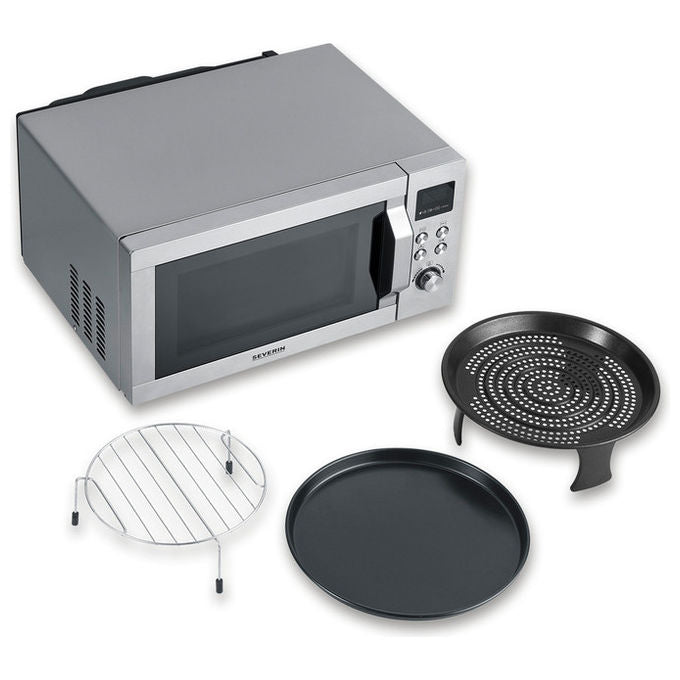Severin, Forno a Microonde Combinato, 25 Litri, 900 W, Argento, MW 7918