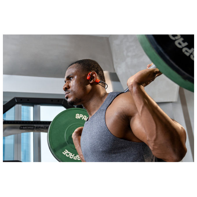 Shokz OpenSwim Pro Auricolare Wireless Sport Bluetooth Grigio