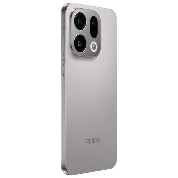 Oppo Find X9 5G, Smartphone AI, Tripla Fotocamera 50+50+50MP, 12GB RAM, 512GB ROM, Grigio Titanio