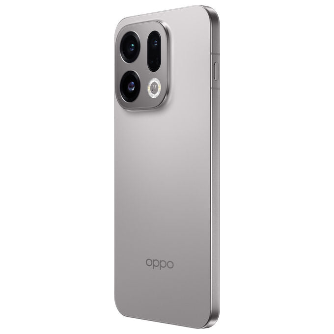 Oppo Find X9 5G, Smartphone AI, Tripla Fotocamera 50+50+50MP, 12GB RAM, 512GB ROM, Grigio Titanio