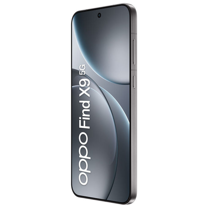 Oppo Find X9 5G, Smartphone AI, Tripla Fotocamera 50+50+50MP, 12GB RAM, 512GB ROM, Grigio Titanio