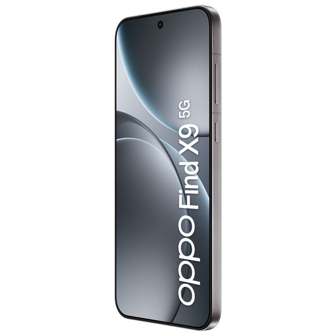 Oppo Find X9 5G, Smartphone AI, Tripla Fotocamera 50+50+50MP, 12GB RAM, 512GB ROM, Grigio Titanio