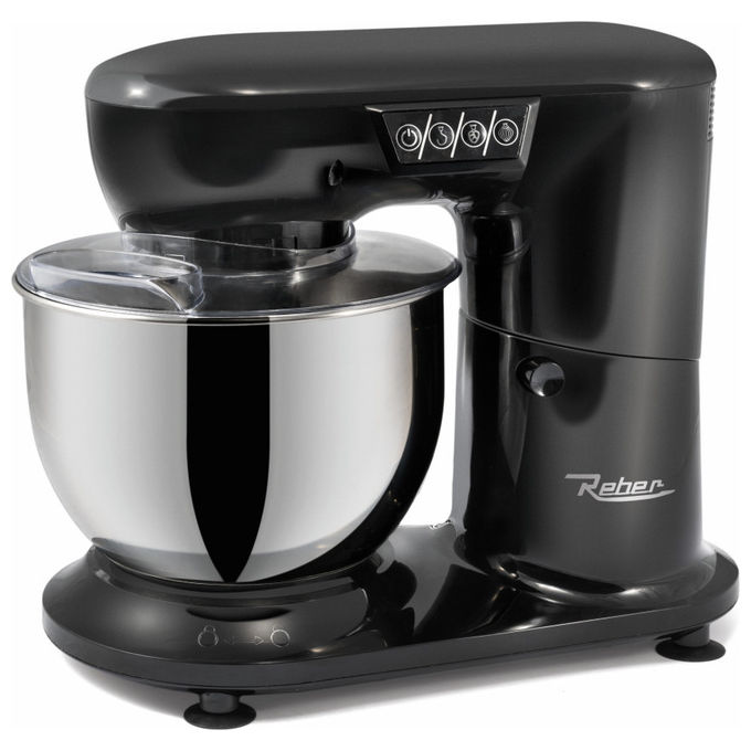 Reber, Impastatrice 4L, 1000W, 8 Velocita'