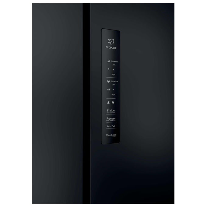Haier HCR39F19ENPT Serie 3 Frigorifero Americano 4 Porte 646 L 190,5 cm Classe E 35 dB Total No Frost colore Nero