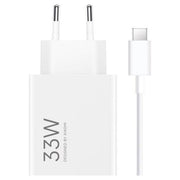 Xiaomi MDY-11-EZ Alimentatore da Parete 33W Ricarica Rapida USB-A con Cavo USB-C colore Bianco