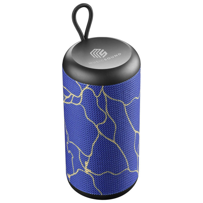 Music Sound Speaker Bluetooth Verticale 5W Blu