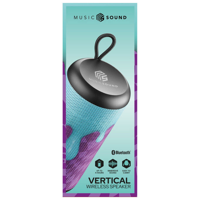 Music Sound Altoparlante Bluetooth 5W Speaker Verticale Fluid Viola