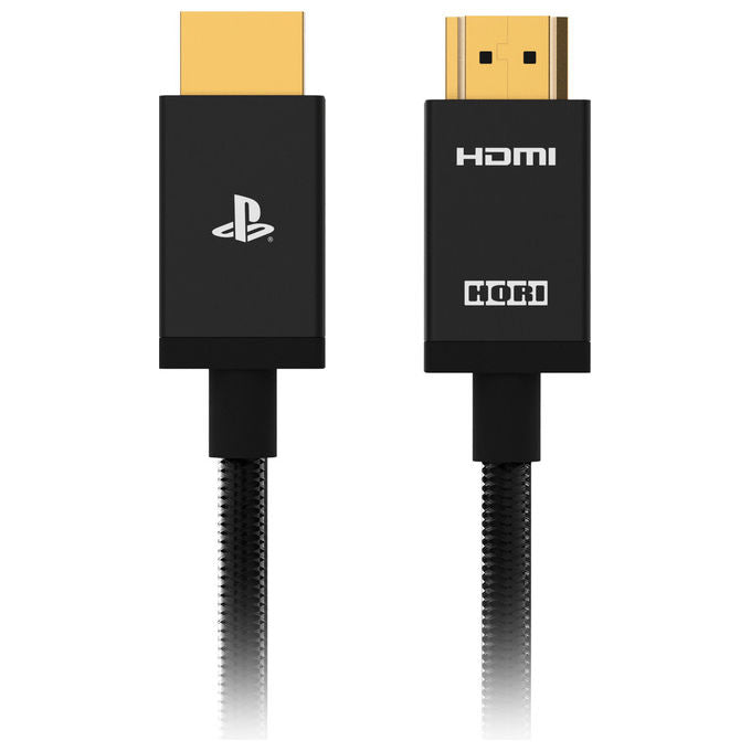 Hori, Cavo HDMI Ultra High Speed, 2.1, 8K 60Hz, 4K 120Hz, 2 m, Nero, Licenza Ufficiale Sony