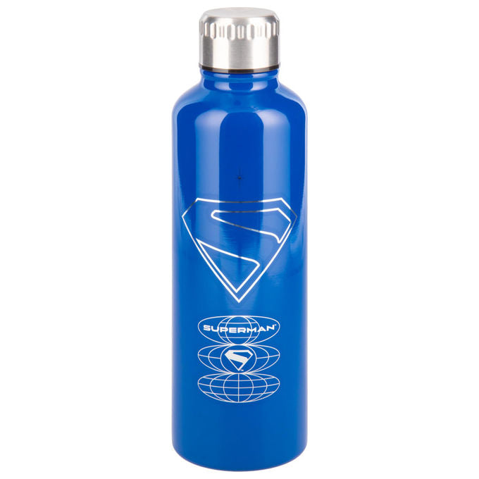Paladone Products, Borraccia in Metallo, DC Comics Superman, 450ml, Acciaio Inossidabile