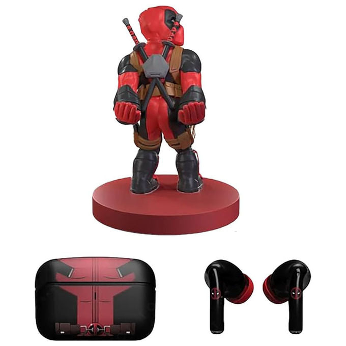 Exquisite Gaming Statuetta con Cuffie Wireless Deadpool Mini Holder Auricolari