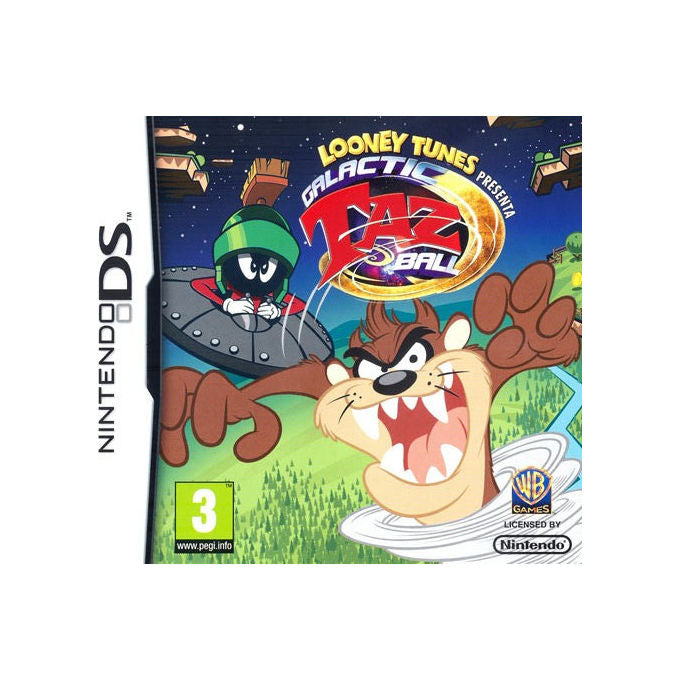 Looney Tunes Galactic Taz Ball Nintendo DS Gioco in Italiano Per bambini