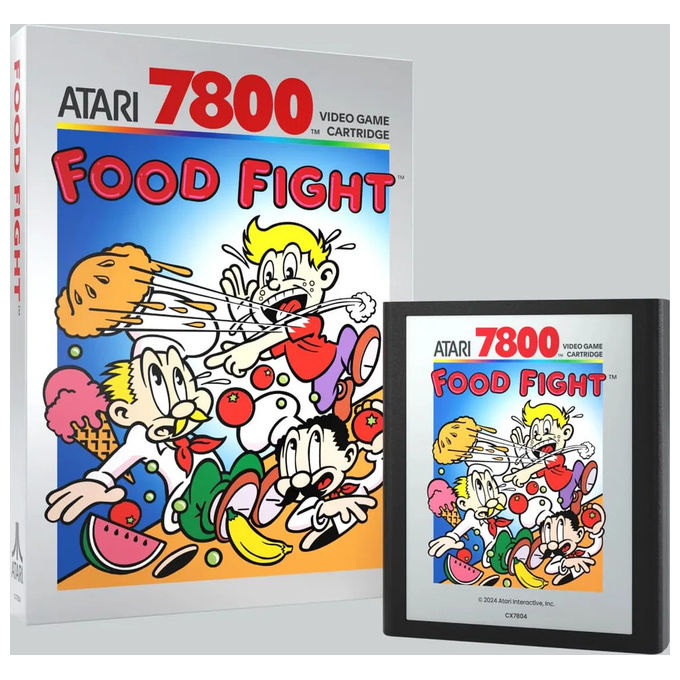 Atari Food Fight Gioco per Atari 7800 e 2600