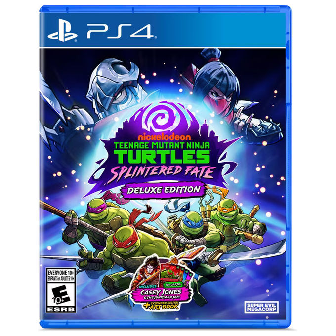 Cidiverte, Teenage Mutant Ninja Turtles Splintered Fate Deluxe Edition PS4
