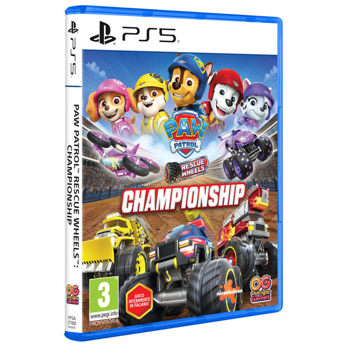 Bandai Namco Entertainment Paw Patrol Rescue Wheels Championship PS5