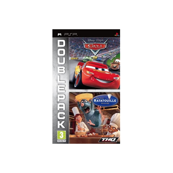 THQ Pixar Cars + Ratatouille, PSP, Inglese, ITA, PlayStation Portatile