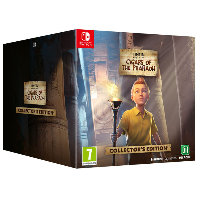 Microids, Tintin Reporter Cigars of the Pharaoh Collector's Edition, Nintendo Switch