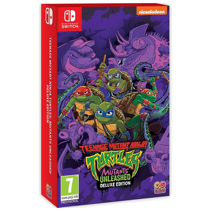Outright Games, Teenage Mutant Ninja Turtles Mutants Unleashed Deluxe Edition, Nintendo Switch