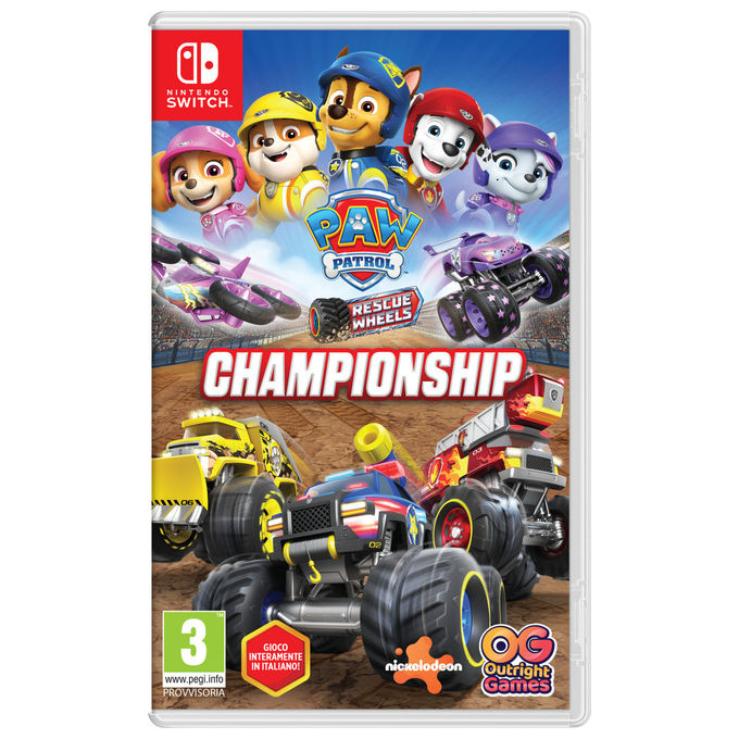 Bandai Namco, Paw Patrol Rescue Wheels Championship, Nintendo Switch