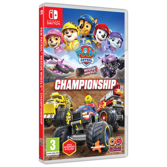 Bandai Namco, Paw Patrol Rescue Wheels Championship, Nintendo Switch