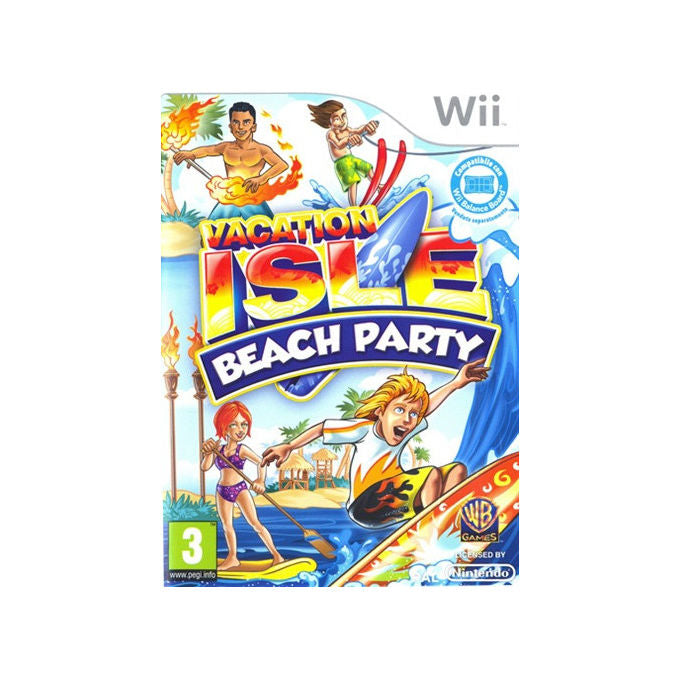 Warner Bros Vacation Isle Beach Party Standard ITA Nintendo Wii