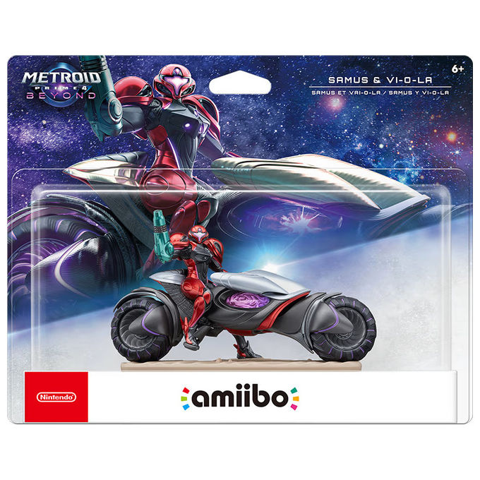 Nintendo 10015172 Amiibo Samus e Vi-O-La Metroid Prime 4 Beyond Accessorio Nintendo Switch