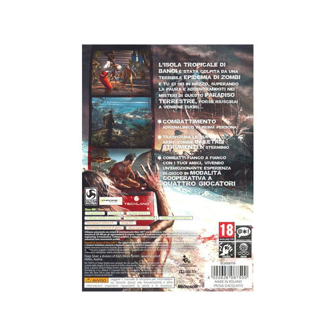 Plaion Dead Island Standard Edition, Xbox 360, ITA