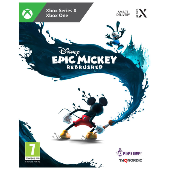 Thq, Disney Epic Mickey Rebrushed, Platform 3D, Xbox Series X