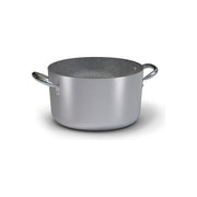 Ballarini 8003150517864 Linea 6900 Casseruola in Alluminio con Fondo Spesso 4 mm Adatta all'Induzione e al Forno con Doppia Maniglia colore Nero