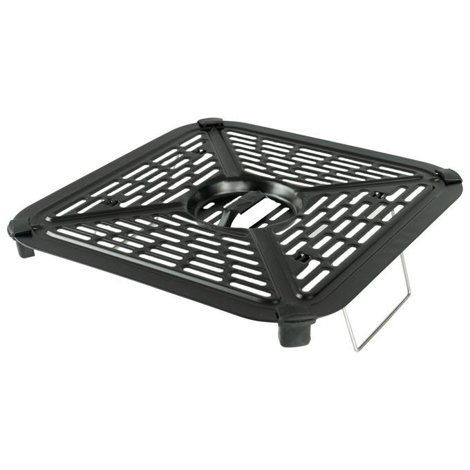 JOCCA Friggitrice ad Aria Doppio Cestello 11 Litri 2600 Watt 60-200 °C Nero