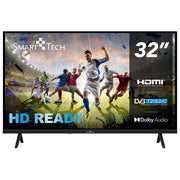 Smart Tech, Tv Led Hd 32 Pollici, Nero, 32HN01K
