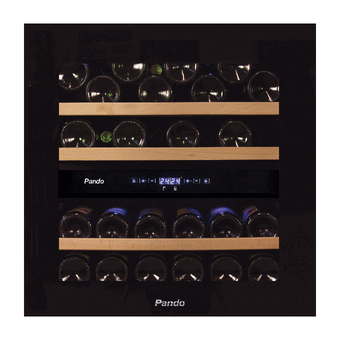 Pando PVMAVP 60-25CRR Cantinetta Vino da Incasso 25 Bottiglie colore Nero
