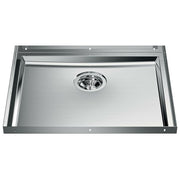 Foster, Lavello Sottopiano Rettangolare Acciaio Inox, 53 x 43 cm, 5555340